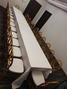 تاجير كراسي وطاولات