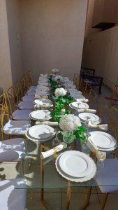 تاجير طاولات للحفلات